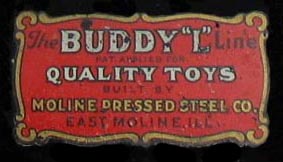 Antique buddy l trains vintage keystone toy trains,toy appraisals, buddy l toy trains with buddy l train decal