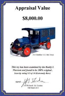 buddy l trains toy trucks space toys tin robots toy appraisals coal truck