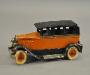 Kingsbury Taxi Cab painted bright orange. We are the nation's leading buyer of Kingbury toy cars and trucsk. Paying thouasands of dollars for Kingsbury Roadsters