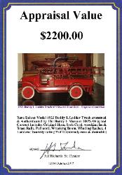 Buddy L Fire Truck wanted Buddy L Coal Truck wanted Buddy L Museum world's oldest and largest buyer of Buddy L Toys